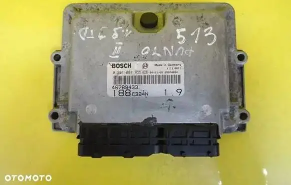 Fiat Punto (188) Engine control unit/module 0281001955 46789433