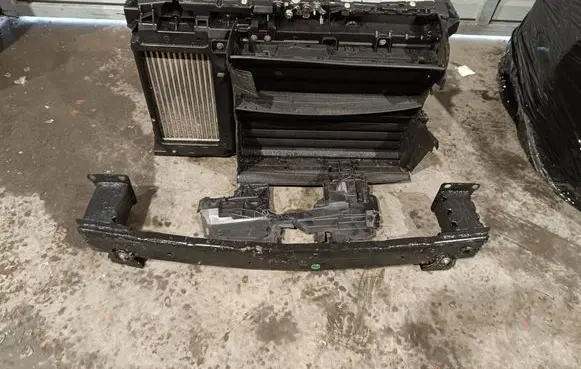 Opel Corsa F Radiator support slam panel CORSAF