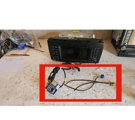 Mercedes-Benz R W251 Sound system wiring loom 0015451530 A2518708089