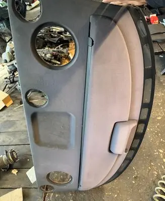 Parcel shelf load cover