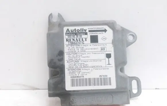 Renault Scenic I Airbag control unit/module 550803800 7700437471C