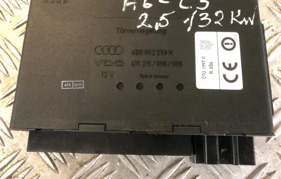 Audi A6 S6 C5 4B Comfort/convenience module 4B0962258K 410215006009