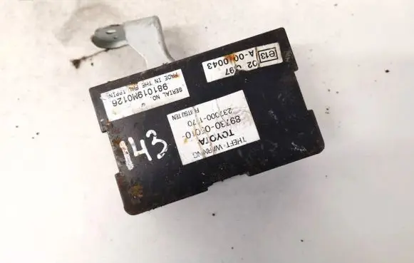 Toyota Avensis T220 Other control units/modules 8973005010 89730-05010