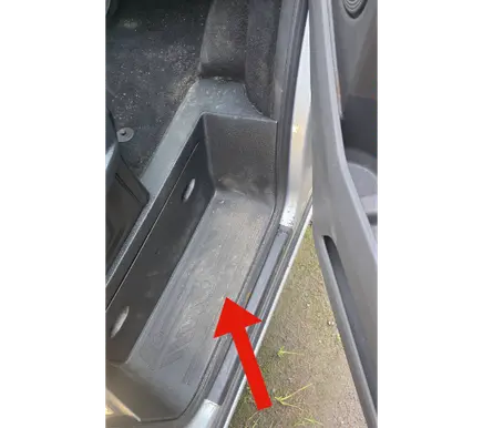 Ford Transit Custom Front sill trim cover BK21V13200A