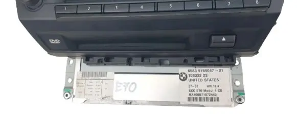 BMW X5 E70 Radio/GPS head unit trim 9159047