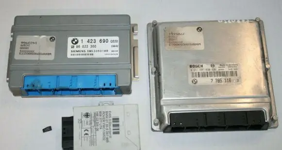 BMW 5 E39 Engine ECU kit and lock set 7785116