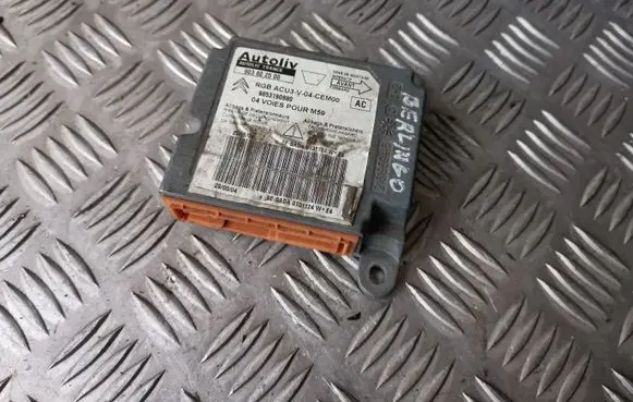 Citroen Berlingo Airbag control unit/module 9653190880 603602500