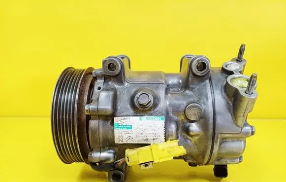 Peugeot 307 Air conditioning (A/C) compressor (pump) 9659875880