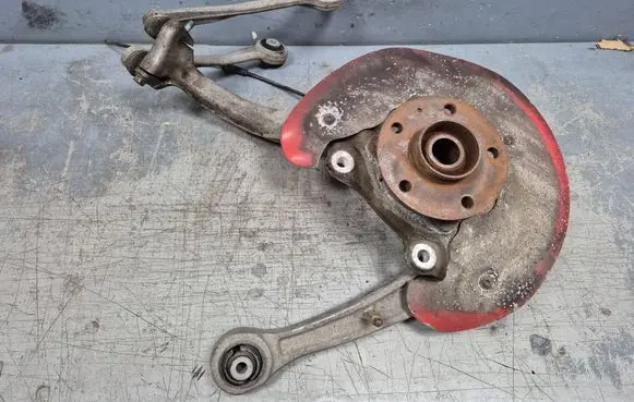 Audi A6 C7 Front wheel hub spindle knuckle 4G0407242E