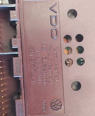 Volkswagen PASSAT B5 Climate control unit 3B1907044K 412206017001