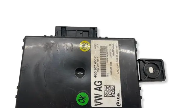 Audi A6 S6 C7 4G Gateway control module 4G0907468E 4G0907468A 532355835