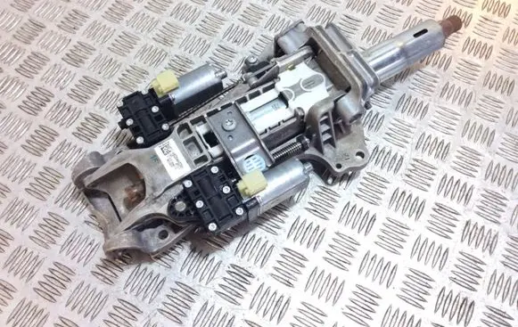 Steering wheel axle