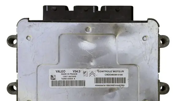 Peugeot 206+ Engine control unit/module ECU V29015053A 9800613180