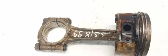 Piston with connecting rod