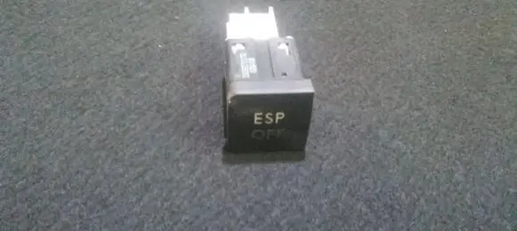 Volkswagen Golf V ESP (stability program) switch 1k0927117a