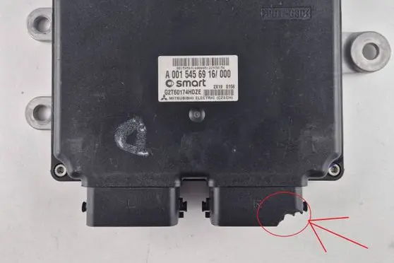 Smart ForTwo II Gearbox control unit/module A0015456916 G2T60174HDZE