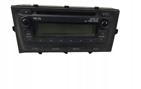 Toyota Prius c Radio/CD/DVD/GPS head unit 8612052D10
