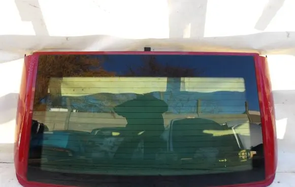 Peugeot 207 Rear windscreen/windshield window 207CC