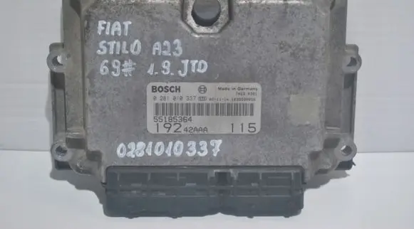 Fiat Stilo Engine control unit/module 0281010337