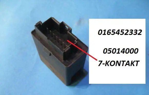 Coolant fan relay