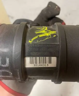 Renault Laguna II Mass air flow meter 9628336380