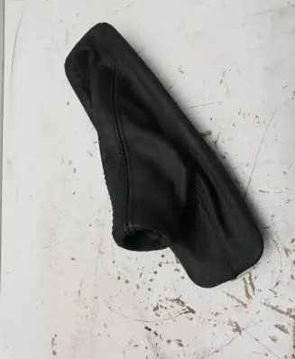 Gear lever shifter trim leather/knob
