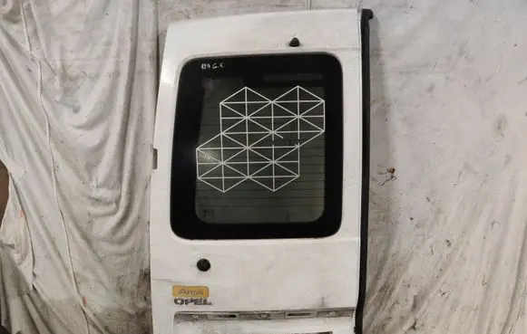 Opel Combo C Back/rear loading door 43R00104 DOT32 AS3
