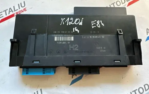 BMW X1 E84 Central body control module 9298945 61359298945