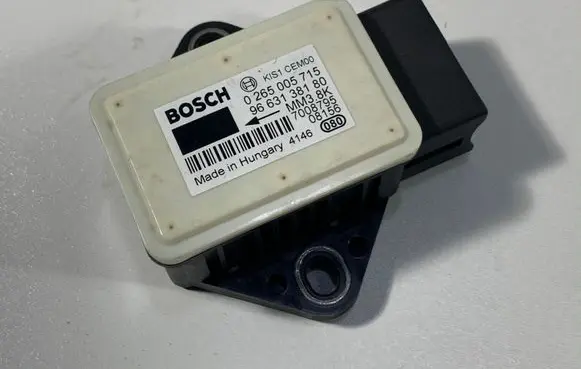 Citroen C5 ESP acceleration yaw rate sensor 9663138180 0265005715