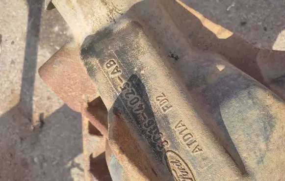 Rear axle beam