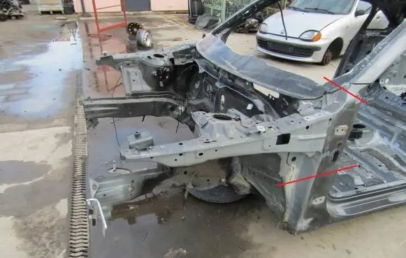 Mazda MX-30 Front side member 