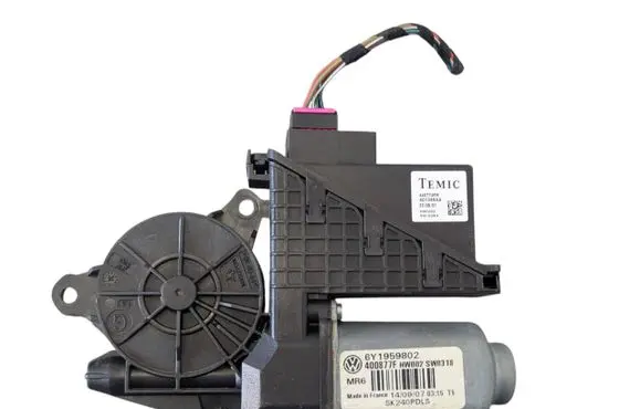 Skoda Fabia Mk1 (6Y) Front door window regulator with motor 6Y1959802 400877F SK240PDLS