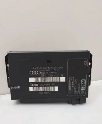 Audi A4 S4 B6 8E 8H Comfort/convenience module 8E0959433AE 00346573 00001881B5