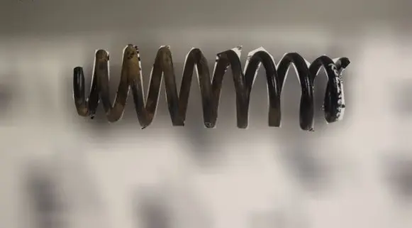 Rear coil spring