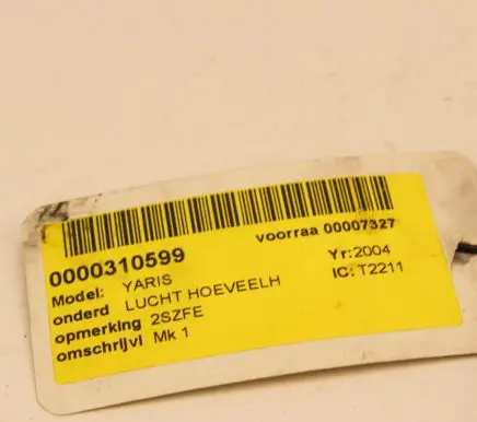 Toyota Avensis T250 Mass air flow meter 222040J010
