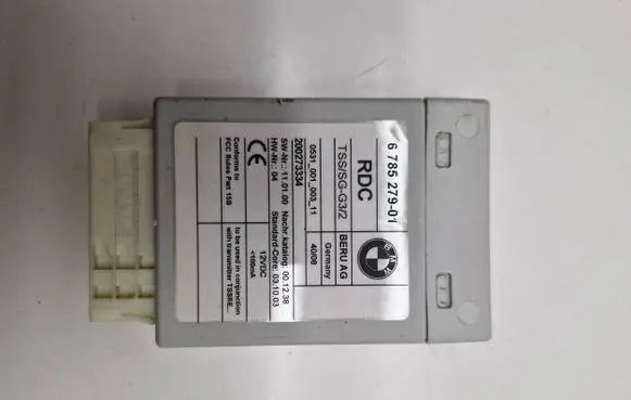 BMW X5 E70 Tire pressure control unit 6785279 053100100311