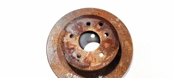 Nissan Leaf I (ZE0) Rear brake disc ventiliuojamas