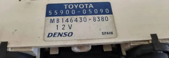 Toyota Avensis T220 Climate control unit 5590005090 MB1464308380
