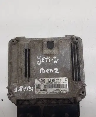Skoda Yeti (5L) Engine control unit/module 5L0907115C 0261S05744