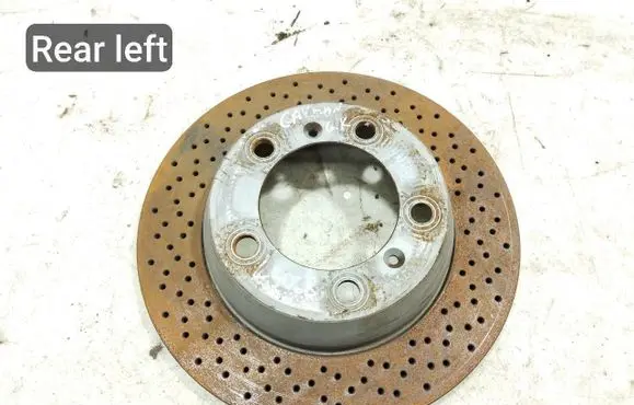 Porsche Cayman 981 Rear brake disc