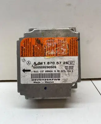 Mercedes-Benz E W211 Airbag control unit/module A2118705726 500508290509 M800MX1
