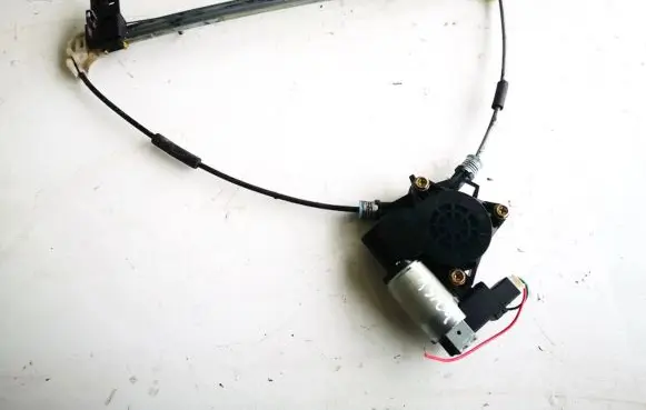 Mazda 6 Sliding door window regulator with motor