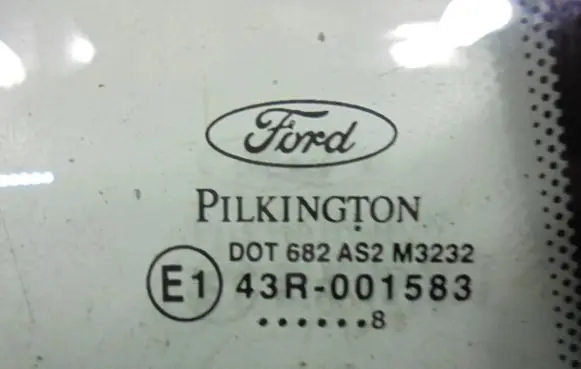 Ford Fusion Rear side window 43R-001583