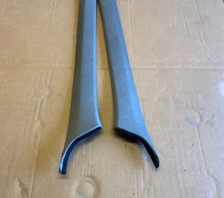 Mercedes-Benz E W124 (A) pillar trim 1246920489 1246920389