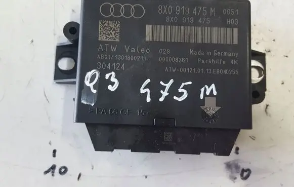 Audi Q3 8U Parking PDC control unit/module 8X0919475M