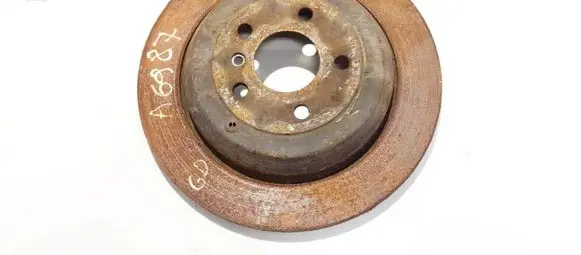 Mercedes-Benz R W251 Rear brake disc neventiliuojamas