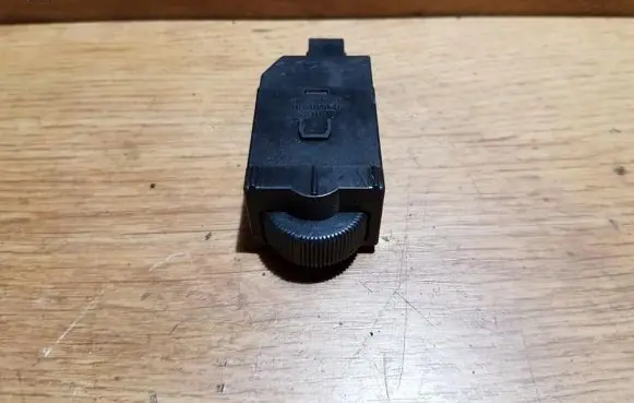 Panel lighting control switch