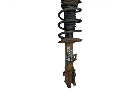 Front shock absorber with coil spring