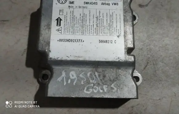 Volkswagen Golf V Airbag control unit/module 1K0909605C