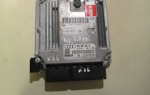 Audi A6 S6 C6 4F Engine control unit/module 4F0907401B 1039S11358 4F0910402F